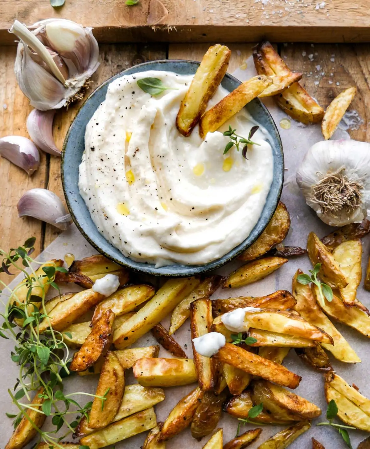 Aioli med Grøntsagsstave