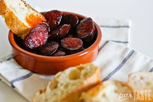 Chorizo al Vino Tinto