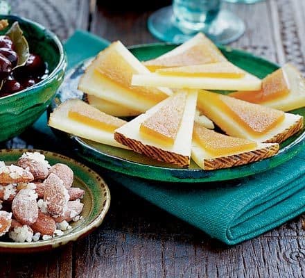 Manchego med Membrillo