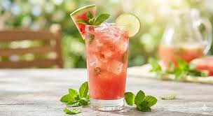 Vandmelon-Mint Cooler